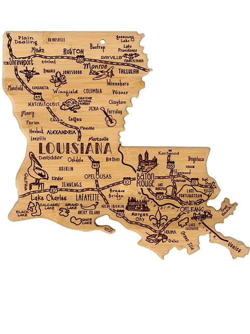 Louisiana Cutting/Cheese Board