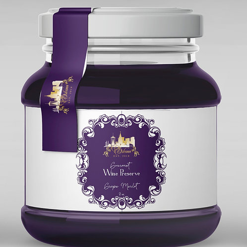 Grape Merlot Gourmet Wine Preserve